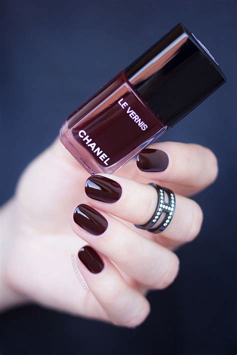 black cherry chanel|Chanel in rouge noir review.